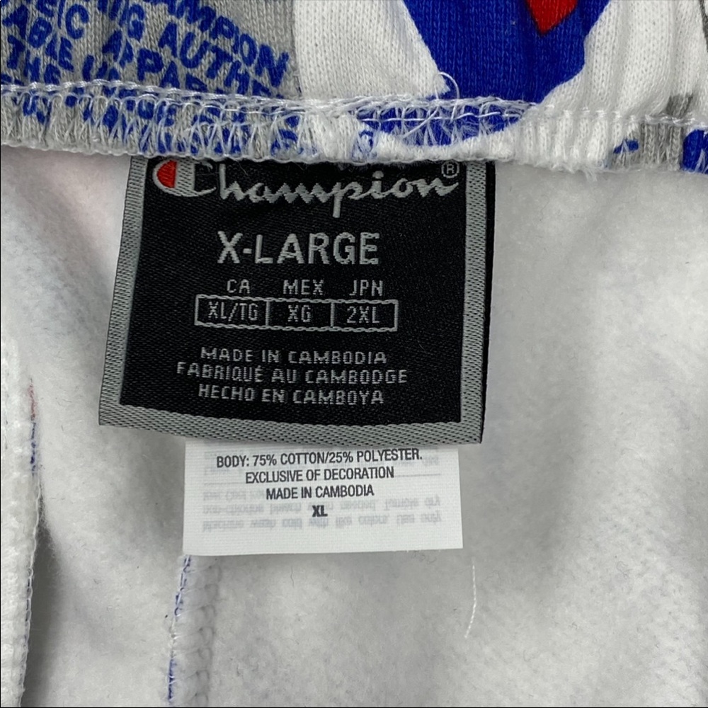 CHAMPION SUPER FLEECE ALL-OVER PRINT JOGGER - Picture 9 of 9